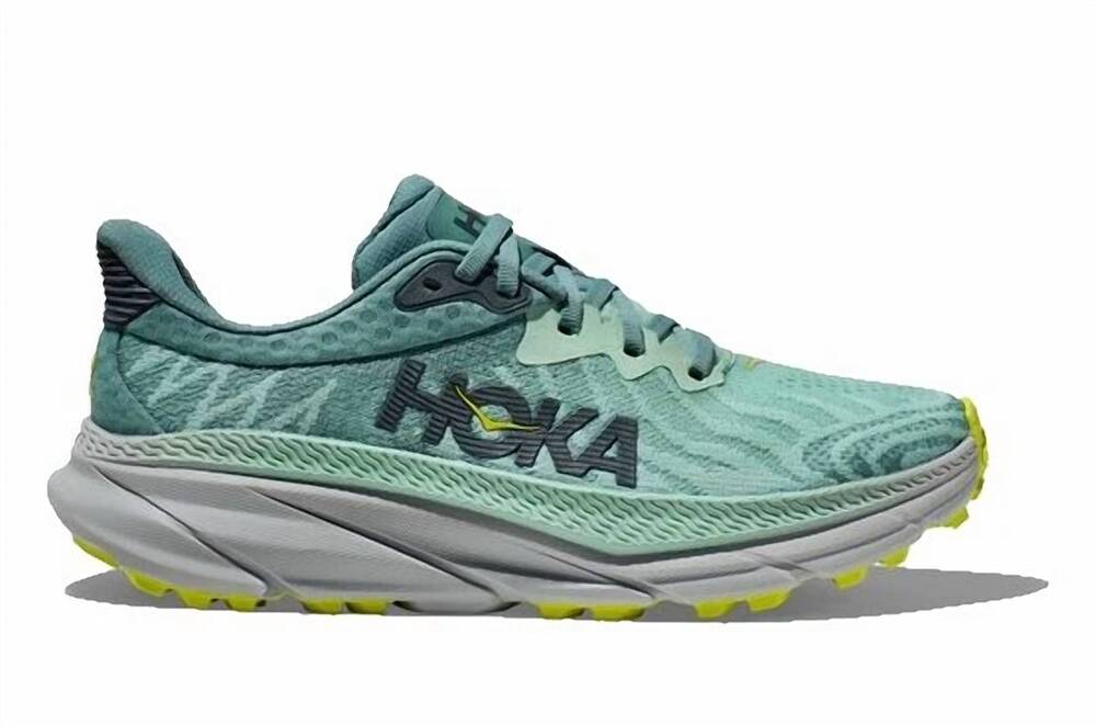 NEW HOKA women's challenger atr 7 running shoes in mist green/trellis
